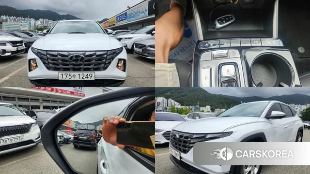 Hyundai Tucson (NX4) 2022 Белый из Кореи
