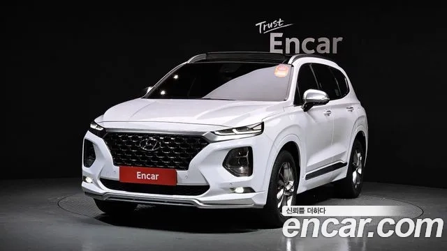 Hyundai Santa Fe TM 2019 Белый из Кореи