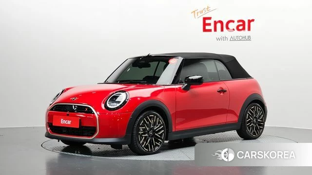 Mini Cooper S Convertible 4th Generation 2025 Красный из Кореи