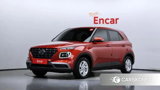 Hyundai Venue 2019 Красный из Кореи