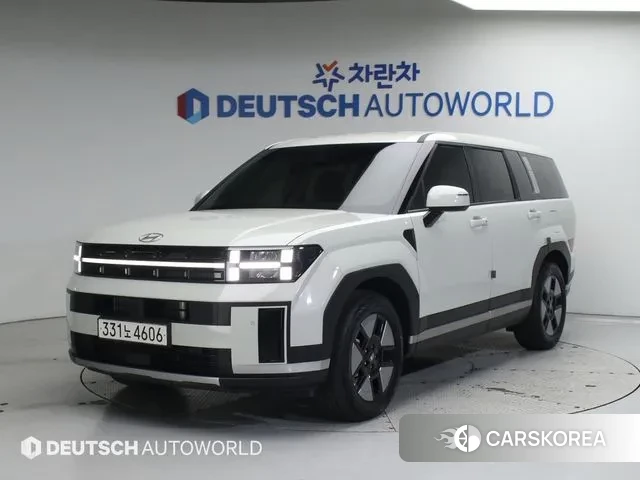 Hyundai Santa Fe (MX5) 2023 Белый из Кореи