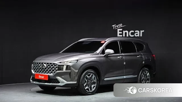 Hyundai The New Santa Fe 2021 Серый из Кореи