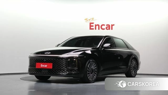 Hyundai Grandeur (GN7) 2023 Черный из Кореи