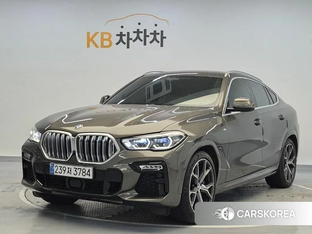 BMW X6 (G06) 2021 Серый из Кореи