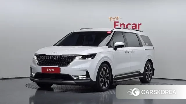 Kia Carnival 4th generation 2021 Белый из Кореи