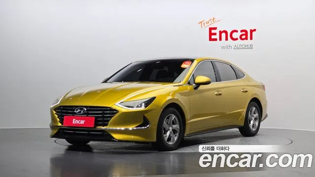 Hyundai Sonata (DN8) 2019 Желтый из Кореи