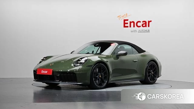 Porsche 911(992) 2025 Зеленый из Кореи