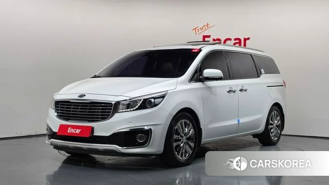 Kia All New Carnival 2018 Белый из Кореи