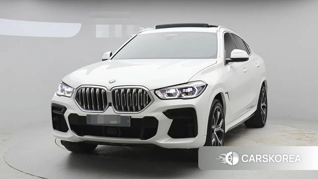 BMW X6 (G06) 2023 Белый из Кореи