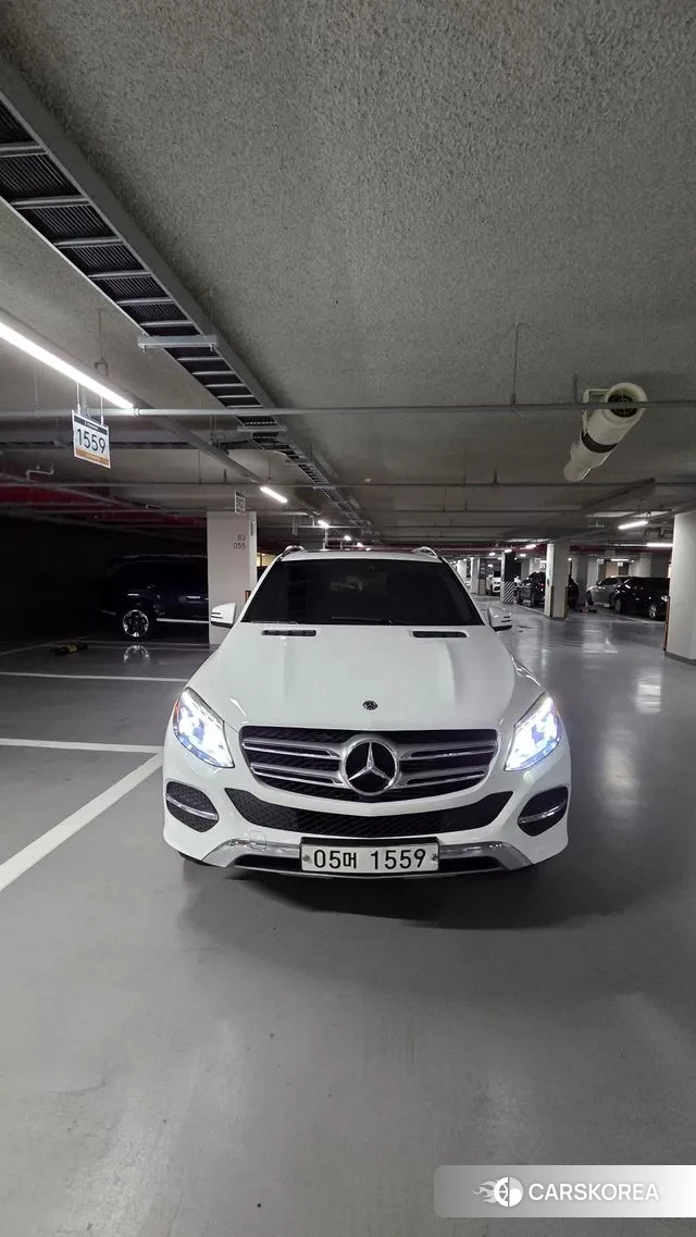 Mercedes-Benz GLE - Class W166 2018 Белый из Кореи