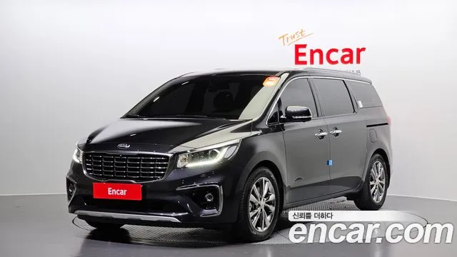Kia The New Carnival 2019 Серый из Кореи