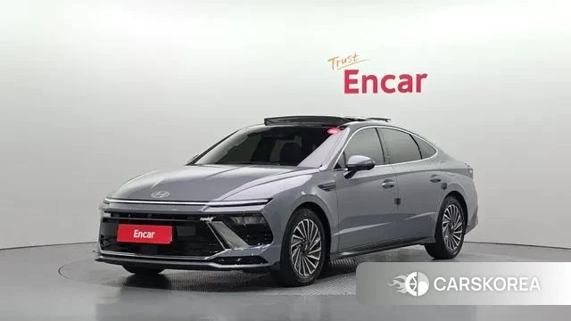 Hyundai Sonata D Edge Hybrid (DN8) 2025 Светло-серебряный цвет из Кореи