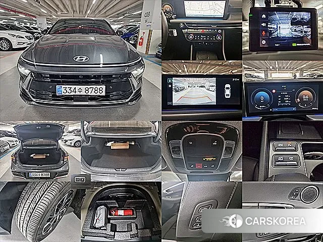 Hyundai Sonata D Edge (DN8) 2025 Серый из Кореи