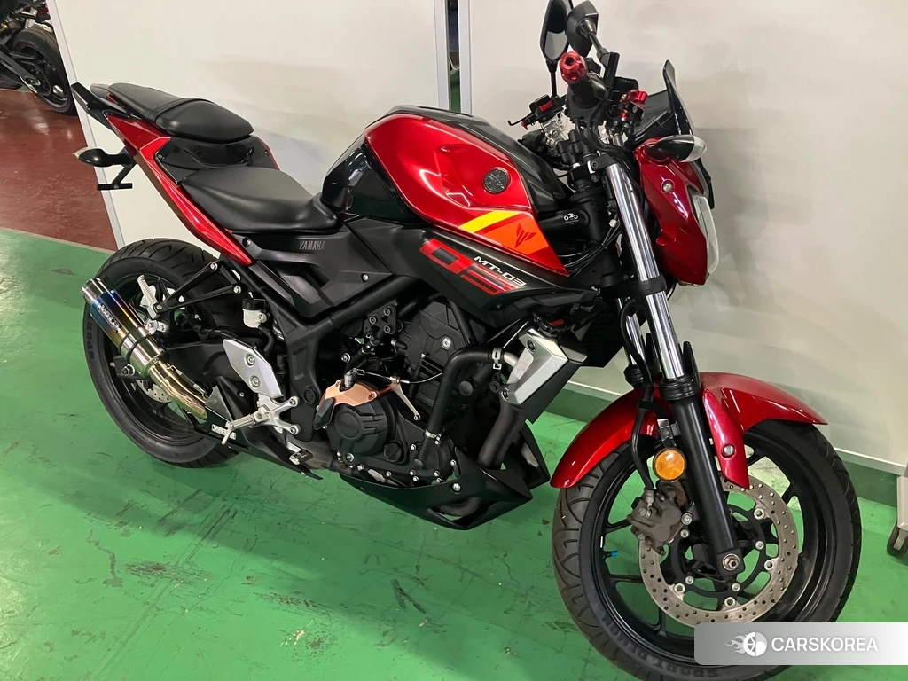 Проданный Yamaha MT-03 2016 из Японии