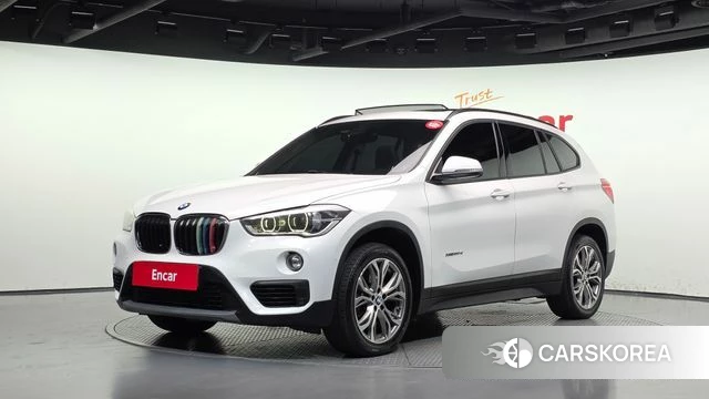 BMW X1 (F48) 2018 Белый из Кореи