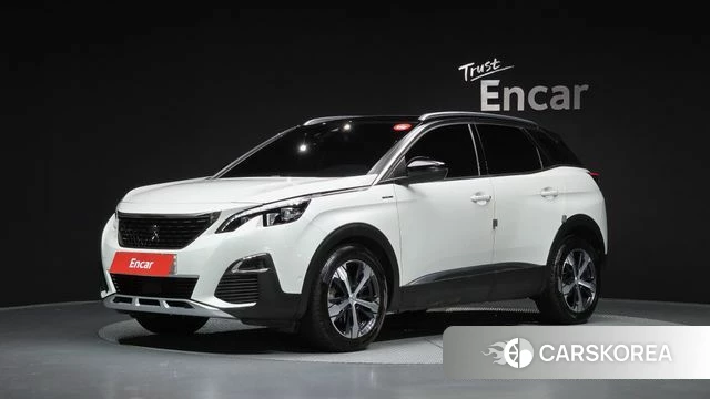 Peugeot 3008 second generation 2018 Белый из Кореи