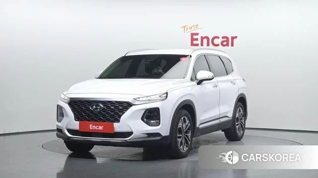 Hyundai Santa Fe TM 2020 Белый из Кореи