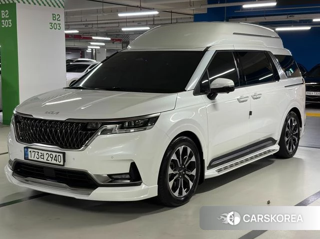 Kia Carnival 4th generation 2022 Белый из Кореи
