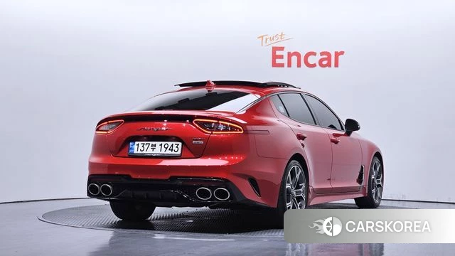 Kia Stinger 2020 Красный из Кореи