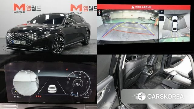 Hyundai The New Grandeur IG 2020 Черный из Кореи