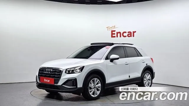 Audi Q2 2023 Белый из Кореи