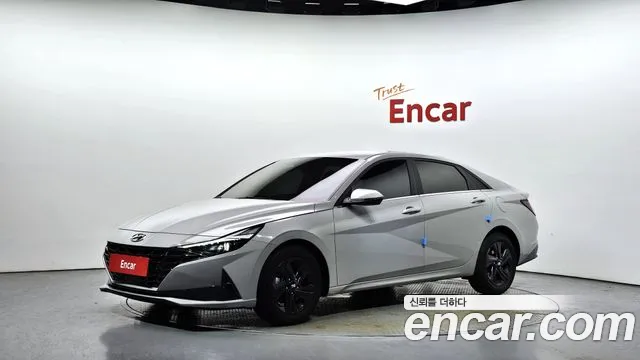 Hyundai Avante (CN7) 2020 Серебристо-серый из Кореи