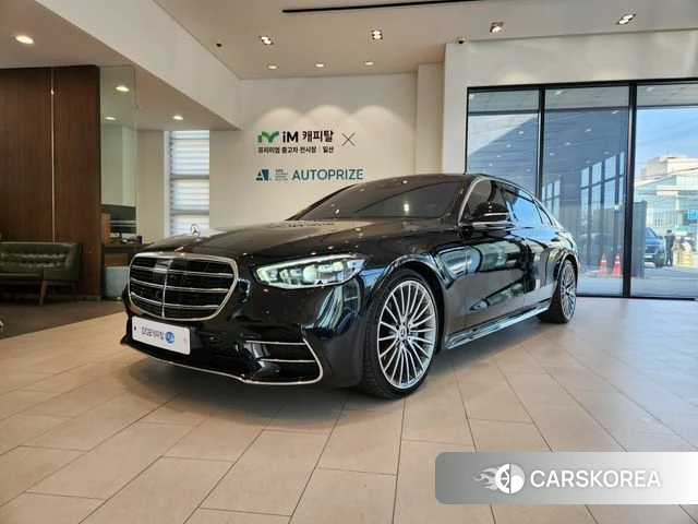 Mercedes-Benz S-Class W223 2023 Черный из Кореи