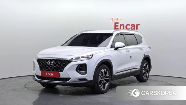 Hyundai Santa Fe TM 2018 Белый из Кореи