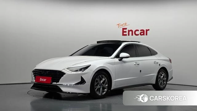 Hyundai Sonata (DN8) 2019 Белый из Кореи
