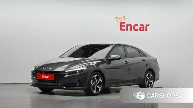 Hyundai Avante (CN7) 2021 Серый из Кореи