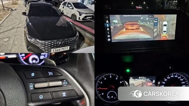Hyundai The New Grandeur IG 2021 Черный из Кореи