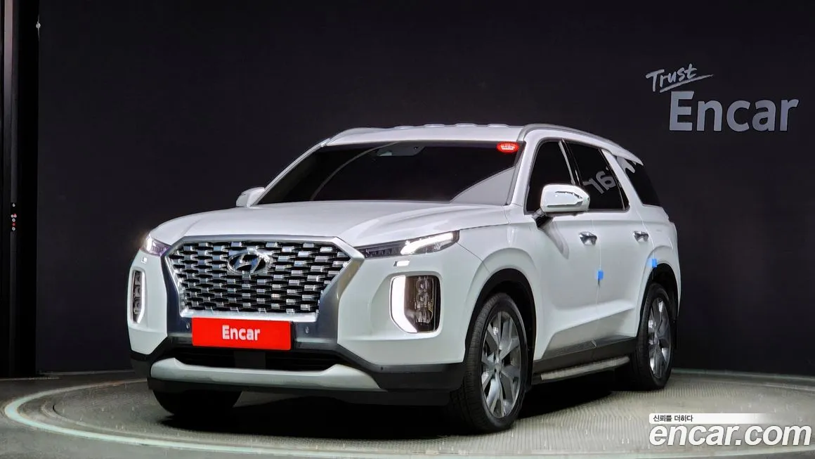 Hyundai Palisade 2021 Белый из Кореи