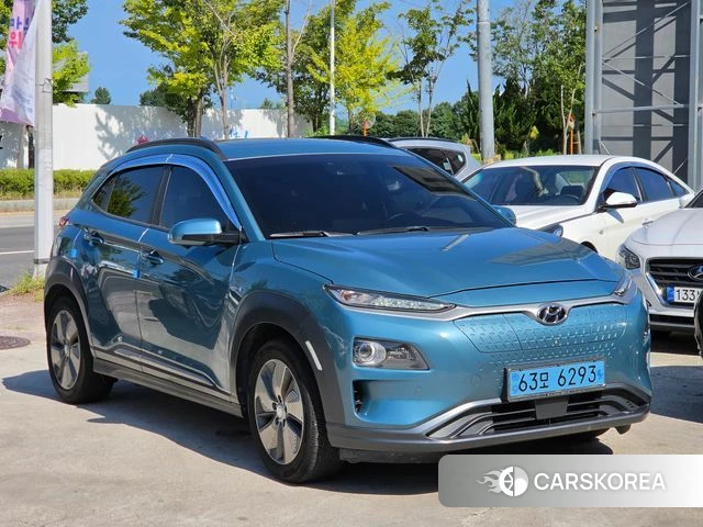 Hyundai Kona Electric 2018 Синий из Кореи