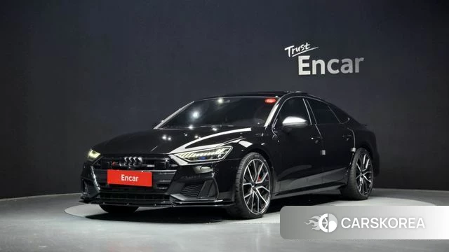 Audi S7 (4K) 2020 Черный из Кореи