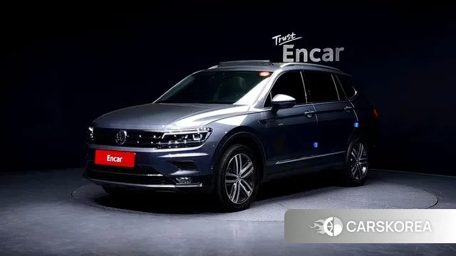 Volkswagen Tiguan Allspace 2020 Серый из Кореи