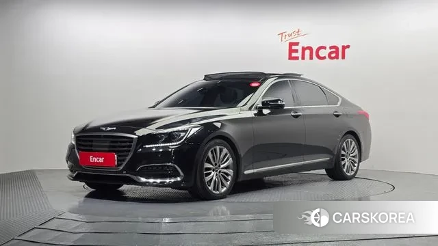 Genesis G80 2018 Черный из Кореи