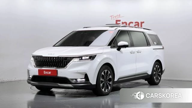 Kia Carnival 4th generation 2023 Белый из Кореи