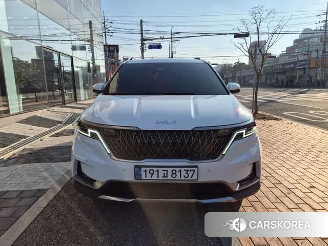 Kia Carnival 4th generation 2023 Белый из Кореи