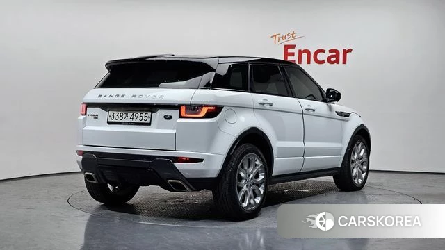 Land Rover Range Rover Evoque 2019 Белый двухцветный из Кореи