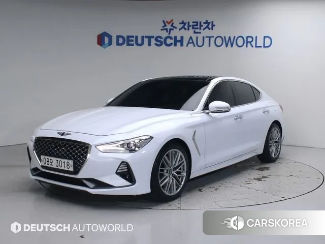 Genesis G70 2018 Белый из Кореи