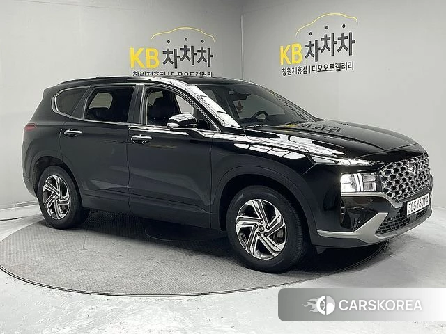 Hyundai The New Santa Fe 2021 Черный из Кореи