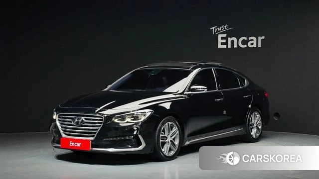 Hyundai Grandeur IG 2018 Черный из Кореи