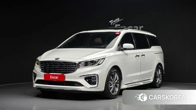Kia The New Carnival 2019 Белый из Кореи