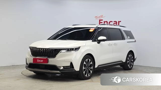 Kia Carnival 4th generation 2023 Белый из Кореи