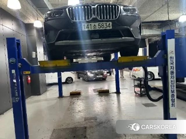 BMW X3 (G01) 2022 Серый из Кореи
