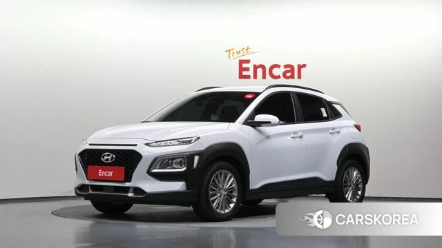 Hyundai Kona 2019 Белый из Кореи