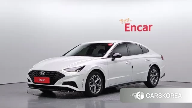 Hyundai Sonata (DN8) 2022 Белый из Кореи