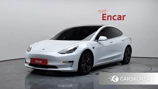 Tesla Model 3 2020 Белый из Кореи