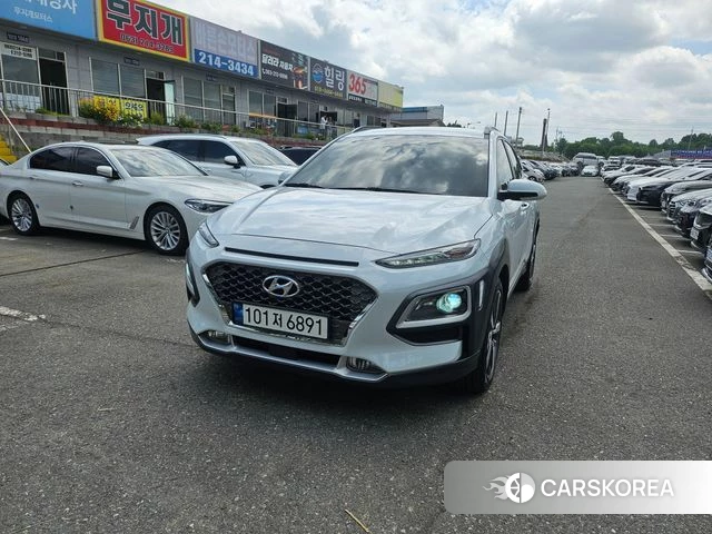 Hyundai Kona 2018 Белый из Кореи