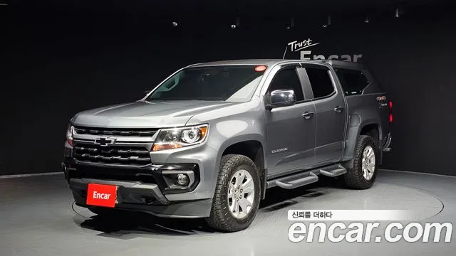 Chevrolet (GM Daewoo) Real New Colorado 2022 Серый из Кореи